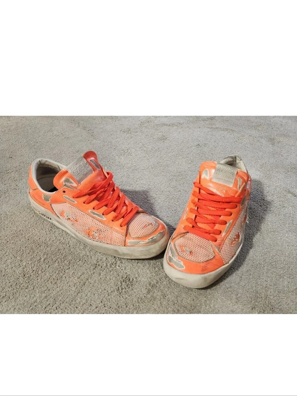Size 8 US / 41 EU - Golden Goose Stardan Low Orange GGDB-37/2020